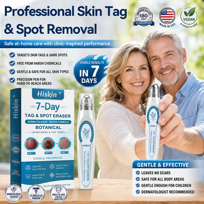 ✨ Exclusive 30% OFF 💎 Official Hiskin® Store | 7-Day Tag & Spot Eraser | Professional-Quality Rollerball | Zero Pain • Zero Scars • Safe for Face & Body